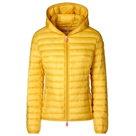 Jas Save The Duck Women Dizy Hooded Jacket Curry Yellow-M