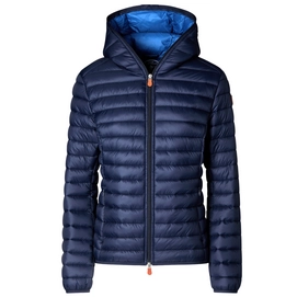 Jas Save The Duck Women Dizy Hooded Jacket Navy Blue