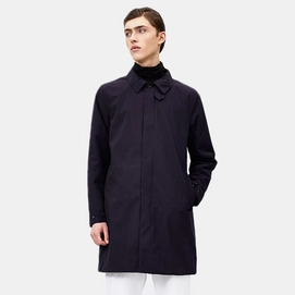 Veste Welter Shelter Men Long Dong Polyrayon Wool Look Navy-M