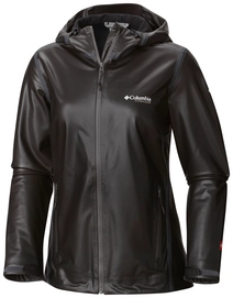 Jas Columbia Women Outdry Ex Stretch Hooded Shell Black