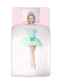 Dekbedovertrek DayDream Jolina Ballerina Wit Katoen