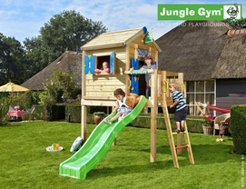 Module Jungle Gym Jungle Playhouse Platform L Groen