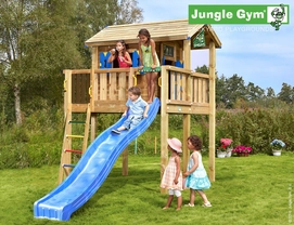 Module Jungle Gym Jungle Playhouse Platform XL Blauw