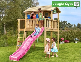 Module Jungle Gym Jungle Playhouse Platform XL Fuchsia