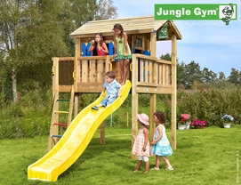 Module Jungle Gym Jungle Playhouse Platform XL Geel