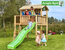 Module Jungle Gym Jungle Playhouse Platform XL Groen