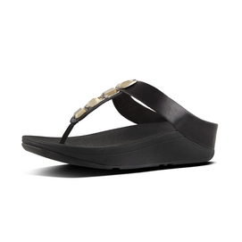 Tong FitFlop Roka Leather Black