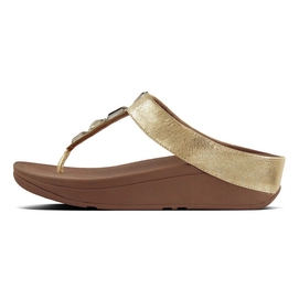 FitFlop Roka™ Leather Goud