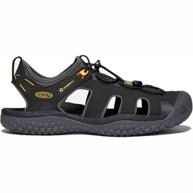 Sandale Keen Solr Sandal Black Gold Herren-Schuhgröße 42,5