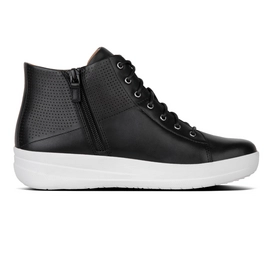 Sneaker FitFlop F-Sporty™ Sneakerboot Perforated Leather Black