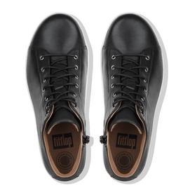 Sneaker FitFlop F-Sporty™ Sneakerboot Perforated Leather Black