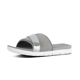 FitFlop Neoflex Slide Soft Grey/Silver