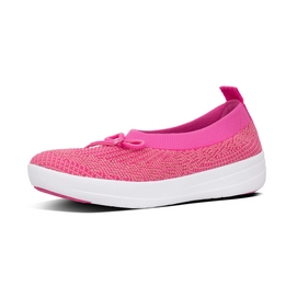 Pumps FitFlop Überknit With Bow Fuchsia/Dusky Pink