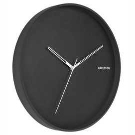 Clock Karlsson Hue Metal Black 40 cm