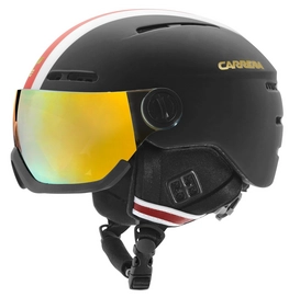 Skihelm Carrera Karma Black Mat Stripe