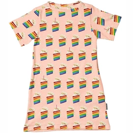 T-Shirt Dress SNURK Kids Rainbow Cake