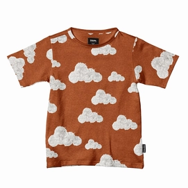 T-Shirt SNURK Cloud 9 Rusty Brown Kinder