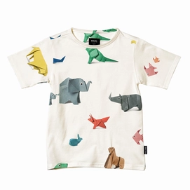 T-shirt SNURK Kids Paper Zoo