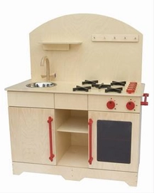 Kinderkeuken Keukenblok Rood Van Dijk