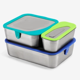 Lunchbox Klean Kanteen Multi Color (3-Delig)