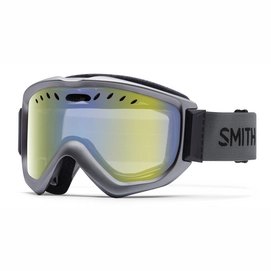 Skibril Smith Knowledge OTG Graphite / Yellow Sensor Mirror