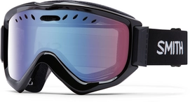 Ski Goggles Smith Knowledge OTG Black Frame Blue Sensor Mirror