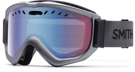 Skibrille Smith Knowledge OTG Graphite Rahmen Blue Sensor Mirror Scheibe