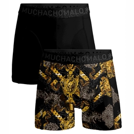 Boxershort Muchachomalo Men shorts King Kong Cuban Link Print/Black (2-pack)