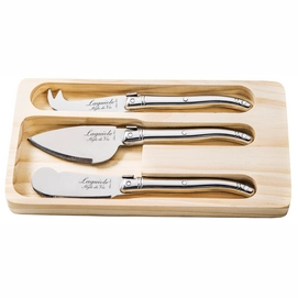 Cheese Knife Laguiole Style de Vie Premium Line Stainless Steel (3 pc)