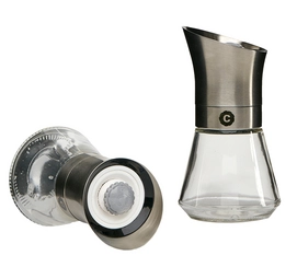 Peper- en Zoutmolen CrushGrind Kala Zilver 126 mm