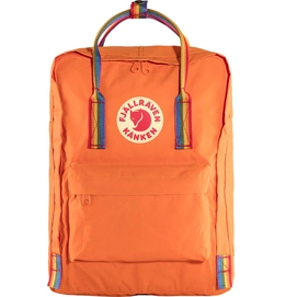 Rugzak Fjällräven Kånken Rainbow Burnt Orange-Rainbow Pattern