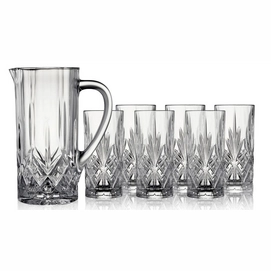 Carafe Set Lyngby Glass Krystal Melodia Clear 1,2 L (7 pieces)