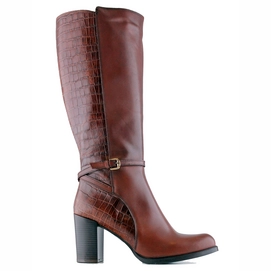 Damenstiefel Jilsen Kayla Chestnut Wadengröße 44