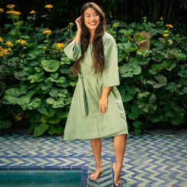 Kimono Kayori Onno Lichtgroen