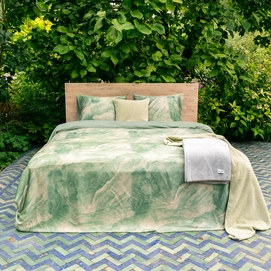 Dekbedovertrek Kayori Shiori Groen Tencel