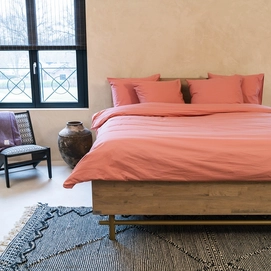 Dekbedovertrek Kayori Shizu Roze Percal-260 x 200 / 220 cm | Extra Breed