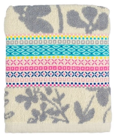 Keukendoek Flora Castle Rosie Grijs