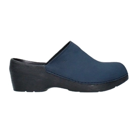 Clog Wolky Pro-Clog Nubuck Blue Damen-Schuhgröße 37