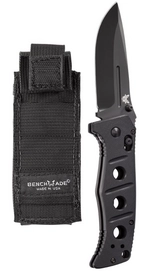 Folding Knife Benchmade Sibert Adamas Black Pe + etui