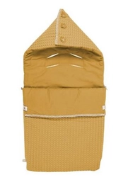 Voetenzak Koeka Antwerp Flanel Ochre (3-puntsgordel)