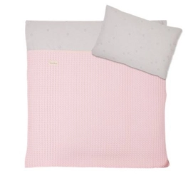 Dekbedovertrek Ledikant Koeka Love Me Sweet Old Baby Pink