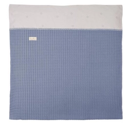 Dekenovertrek Reiswieg Koeka Love Me Sweet Soft Blue