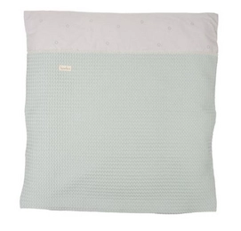 Dekenovertrek Reiswieg Koeka Love Me Sweet Misty Mint