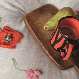 Dekbedovertrek SNURK Knitted Flower Percal