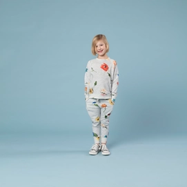 Pants SNURK Kids Knitted Flowers