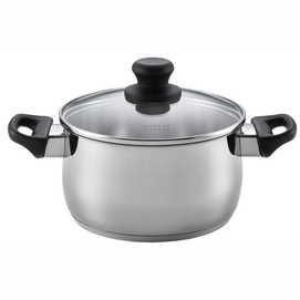 Cooking Pan Scanpan Classic Steel Dutch Oven With Lid 3L