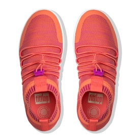 Sneaker FitFlop Uberknit™ Slip On Ghillie Coral/Fuchsia