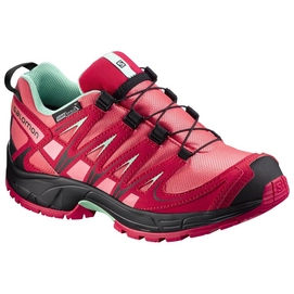 Trailrunning Schoen Salomon XA Pro 3D Climashield J Madder Pink Lotus Pink
