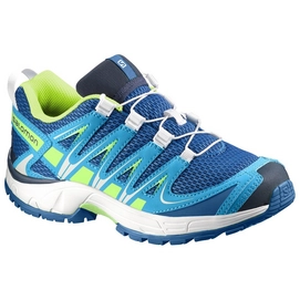 Trailrunning Schoen Salomon XA PRO 3D J Deep Water Scuba Blue