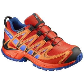 Trailrunning Schoen Salomon XA Pro 3D Climashield K Lava Orange Rust